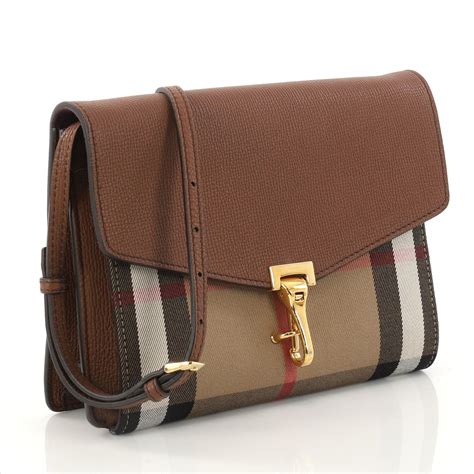 burberry the satchel check & leather crossbody|Burberry satchel sale.